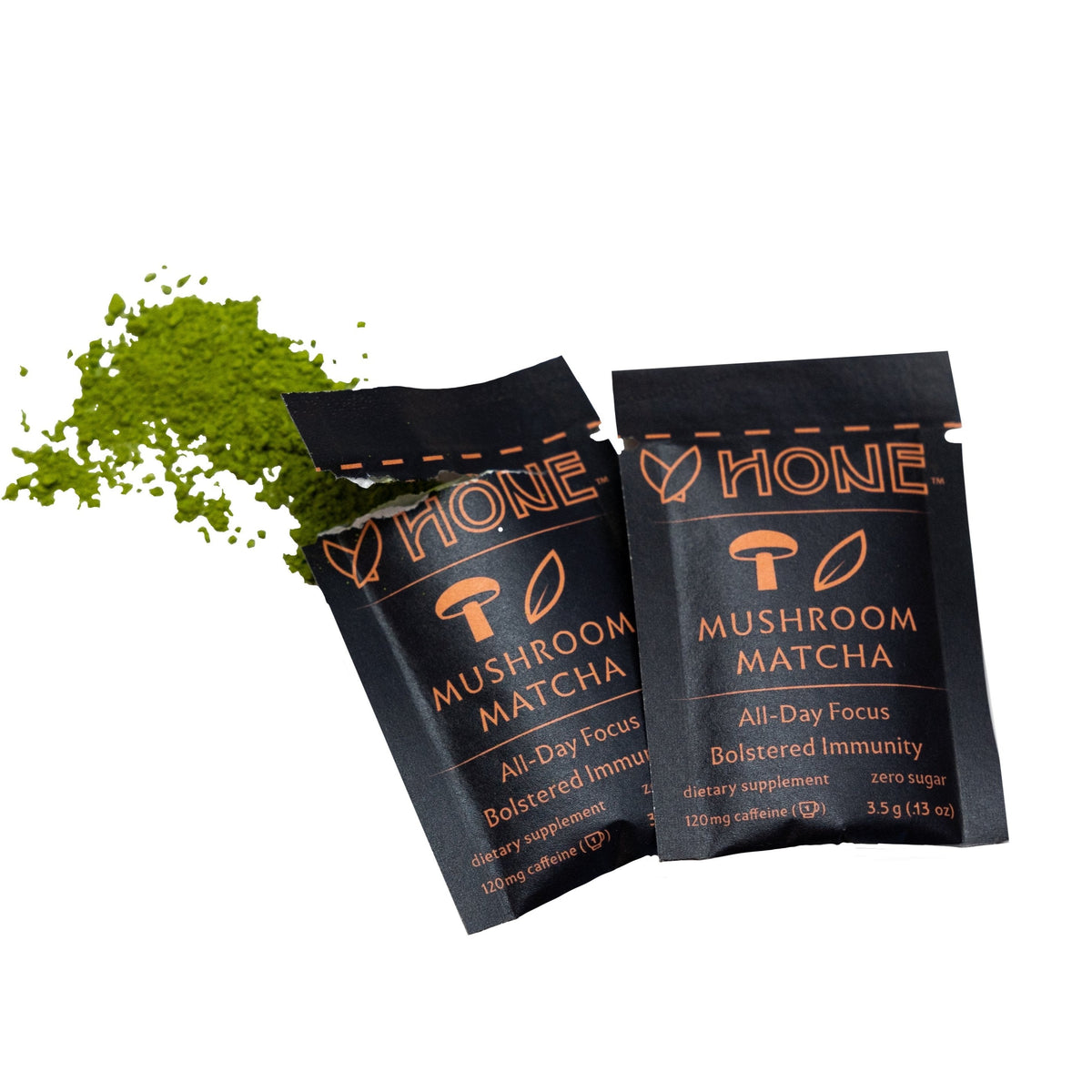 SOLD OUT Ceremonial Matcha + Organic Cordyceps + Vitamin B (10 packets) - HONE